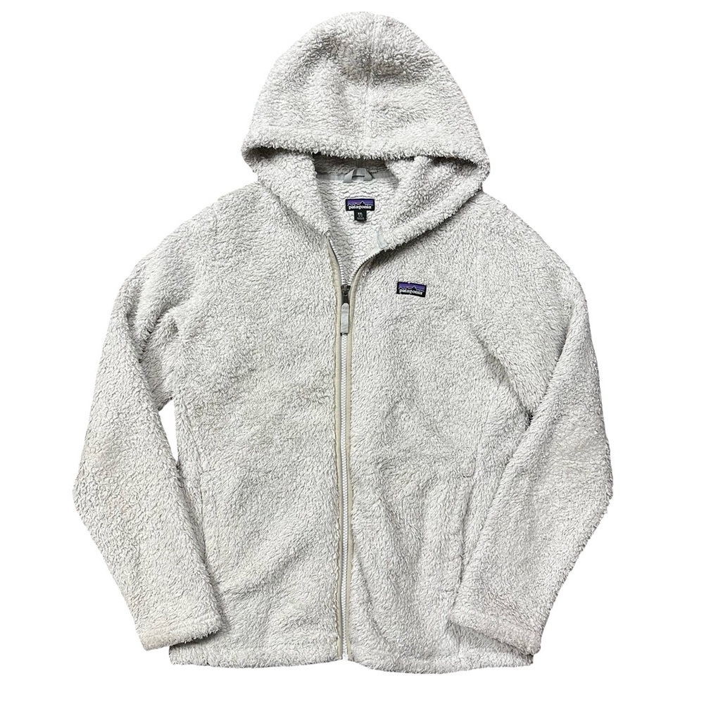 Patagonia Gray Los Gatos Hoody XXL Full Zip Fleece Outdoor Cozy Jacket Winter